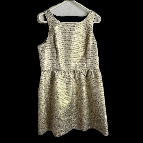 Kensie | Dresses | Gold Kensie Dress Size Xl Knee Length Cutout Back |  Poshmark